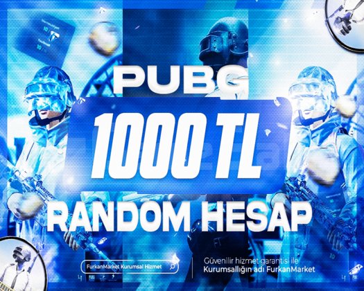 |DOPDOLU| 1000TL+ PUBG RANDOM HESAP ULTRAVİP++