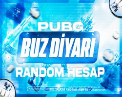 |DOPDOLU| BUZ DİYARI+ PUBG RANDOM HESAP ULTRAVİP+