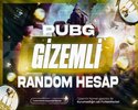 |DOPDOLU| GİZEMLİ++ PUBG RANDOM HESAP ULTRAVİP+
