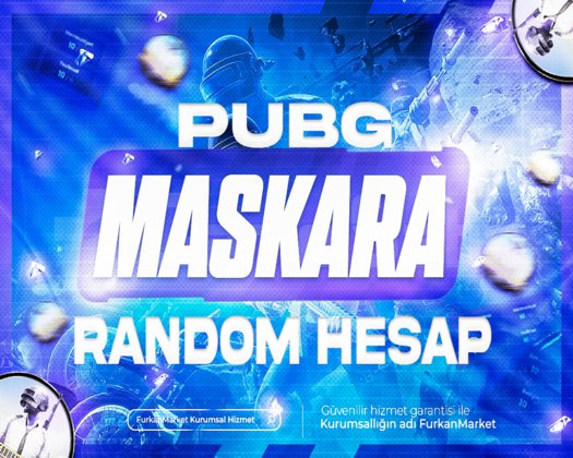 |DOPDOLU| MASKARA++ PUBG RANDOM HESAP+ UVİP+
