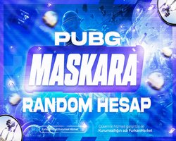 |DOPDOLU| MASKARA+++ PUBG RANDOM HESAP+ UVİP+