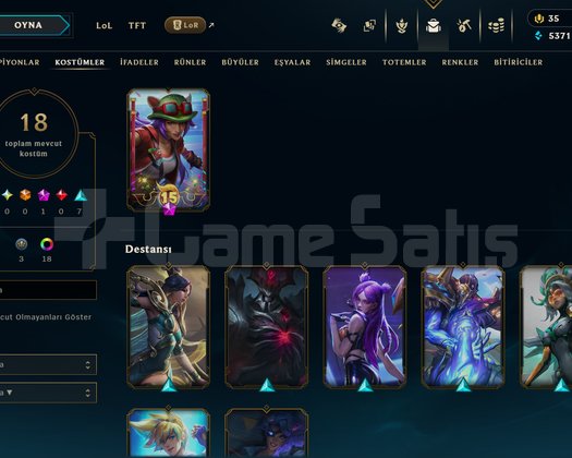 PLAT 1 / BOL KOSTÜM / ADC MAİN !!!