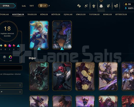 PLAT 1 / BOL KOSTÜM / ADC MAİN !!!