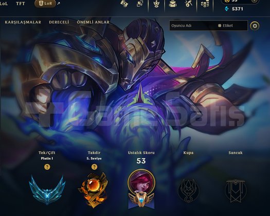 PLAT 1 / BOL KOSTÜM / ADC MAİN !!!