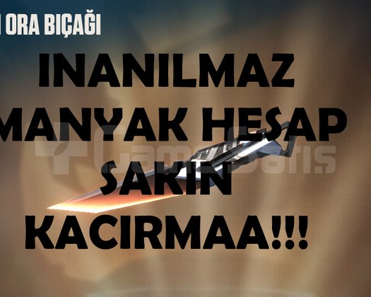 BÖYLE BİR HESAP YOK!!!! 6 BIÇAK 2 PHANTOM 2 VANDAL