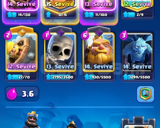 Çok ucuz clash royale hesabı