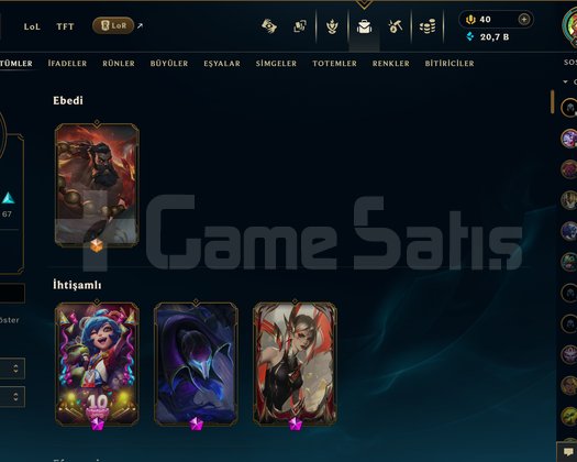 Riot Account- Lol-Valorant-Lor-TFT