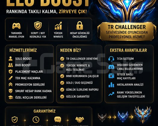 TR CHALLENGERDAN PROFESYONEL ELO BOOST