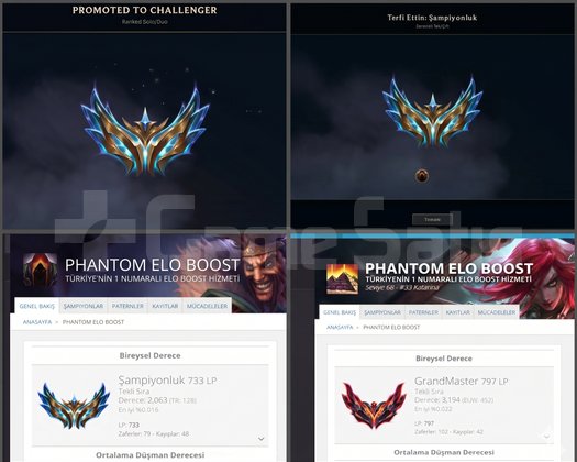 WIN GARANTILI LOL ELO BOOST