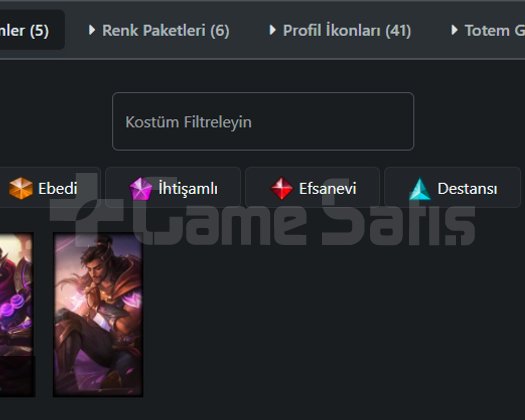 | EUW - PLATİN 4|5 SKİN & 46K MAVİ ÖZ|HANDMADE ACC