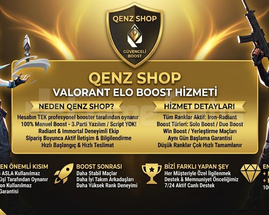 QENZ SHOP | VALORANT ELO BOOST