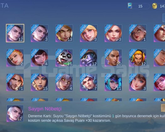 MOBİLE LEGENDS HESAP