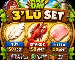3 Lü Set 50 Tüy 50 Fileto 50 Istakoz