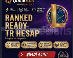 QuickAcc | TR +30 LVL RANKED READY | HANDMADE