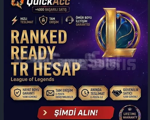 QuickAcc | TR +30 LVL RANKED READY | HANDMADE