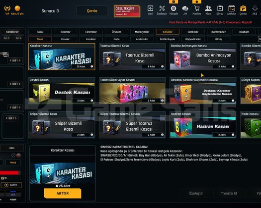 40K Materyalli 53 Seviye Zula Hesabı