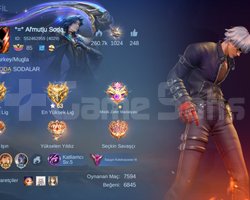 Mobile legends hesabıdır 5 ad kof ve daha vardır