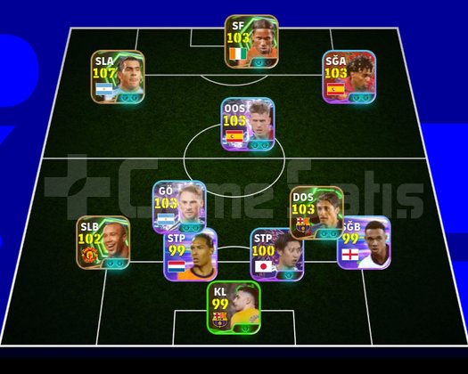 107 tevez 103 edmilson tek bağ