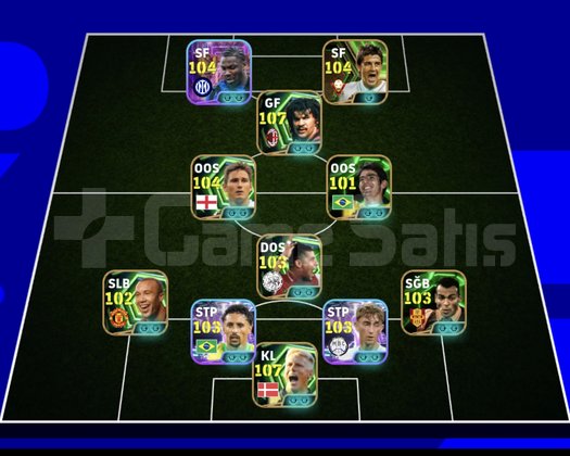 TEK BAĞ 107 GULLİT SCHMEİCHEL 106 LAMPARD 3205