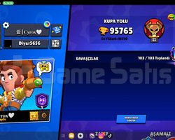 Satılık brawl stars hesabı