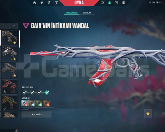EFSANE VANDAL SKİNLERİ DOLU OLAN HESAP