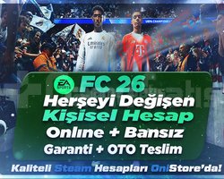 TÜM BİLGİLERİ DEĞİŞEN FC26 STEAM HESABl