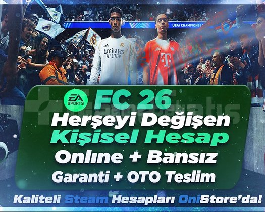 TÜM BİLGİLERİ DEĞİŞEN FC26 STEAM HESABl