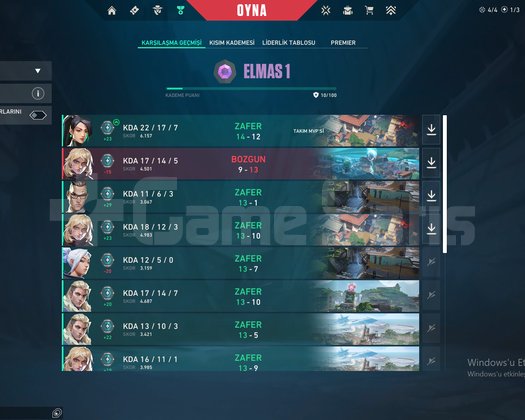 DİA 1 İÇİ BOŞ HESAP