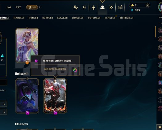 EUW 151 LEVEL MAİLLİ HANDMADE 93 SKİNLİ FRESH!!!
