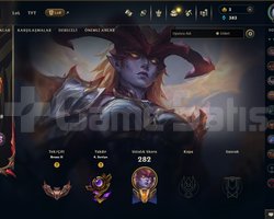 EUW 151 LEVEL MAİLLİ HANDMADE 93 SKİNLİ FRESH!!!
