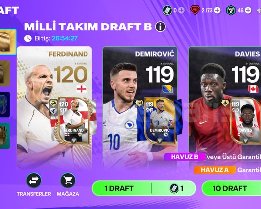 FC MOBİLE 126 gen Mükemmel Utots Hesap