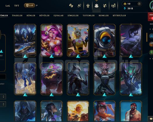 EUW VALO+LOL 121 SKIN 308 LVL - EJDER & RGX VAND