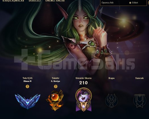 EUW DİA 2 TERTEMİZ HESAP 5. SEVİYE TAKDİR