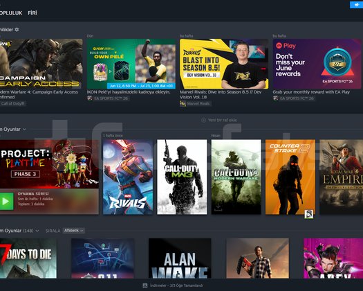 FACEİT 3000 ELO HESABIM STEAMDEKİ 148 OYUN VE FİFA