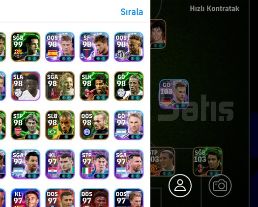 Efootball mükemmel hesap
