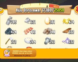 25 bin ağıl 10750 Ambar efsane hesap