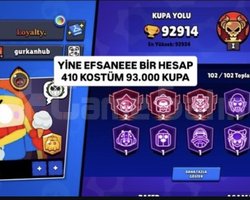 ŞUAN 95k KUPA 410 KOSTÜM KAÇMAZ FIRSAT