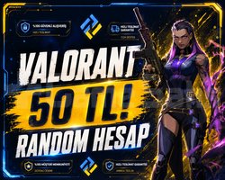 | VİP+++ | VALORANT RANDOM HESAP