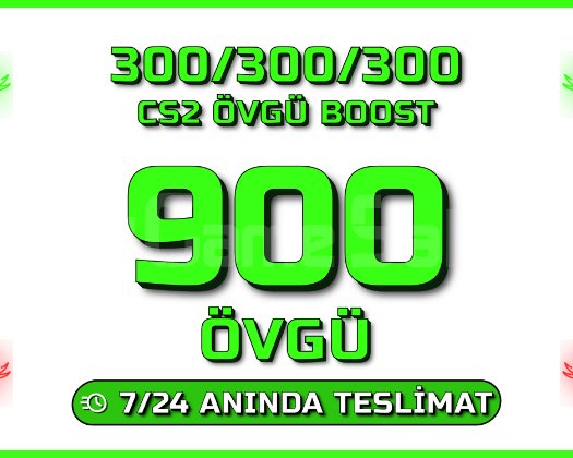 YEŞİL FAKTÖR ! CS2 900 ÖVGÜ ! ANINDA TESLİM