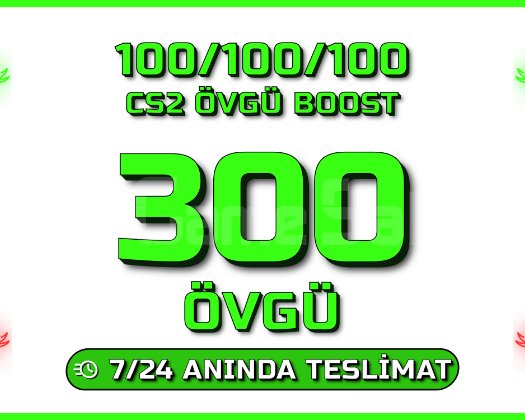 YEŞİL FAKTÖR ! CS2 300 ÖVGÜ ! ANINDA TESLİM