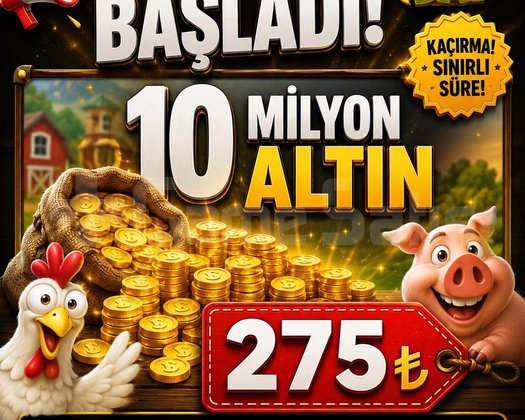 10 Milyon Altın +40 Level İçin