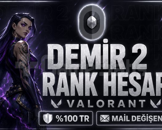 TR DEMİR 2 HESAP MAİL DEĞİŞEN DÜŞÜK MMR