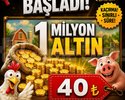 1 Milyon Altın +40 Level İçin
