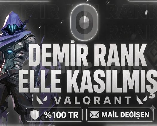 TR DEMİR RANK ELLE KASILMIŞ MAİL DEĞİŞEN SORUNSUZ