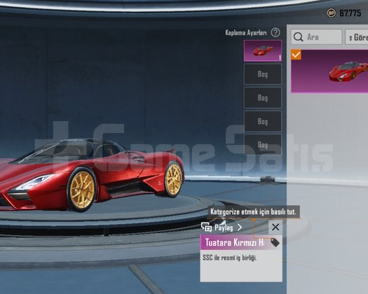 ÇİFT M4 SSC TUATARA SPOR ARABA 5 SUİT KAÇMAZ BEBEK