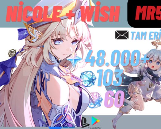 EU MR50+ NİCOLE 48.000 Köken taşı 118+60 yazgı