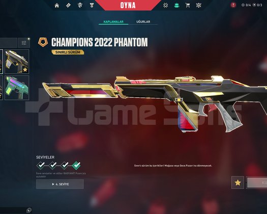 Champions 2022 Kelebek Bıçak ve Phantom 38 Skin