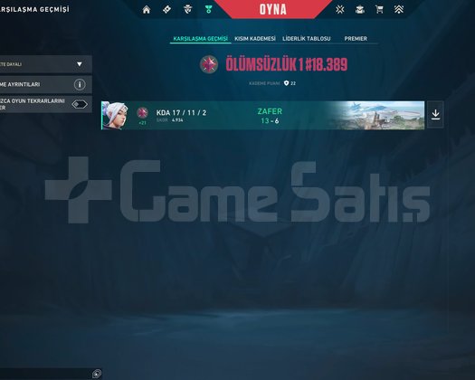 İMMORTAL 1 YÜKSEK MMR