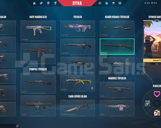 TR 75 LVL / ASİL VANDAL / UZAYLI AVCISI BIÇAĞI /