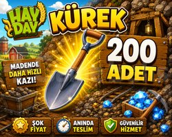 200 Adet Kürek Hemen Teslim